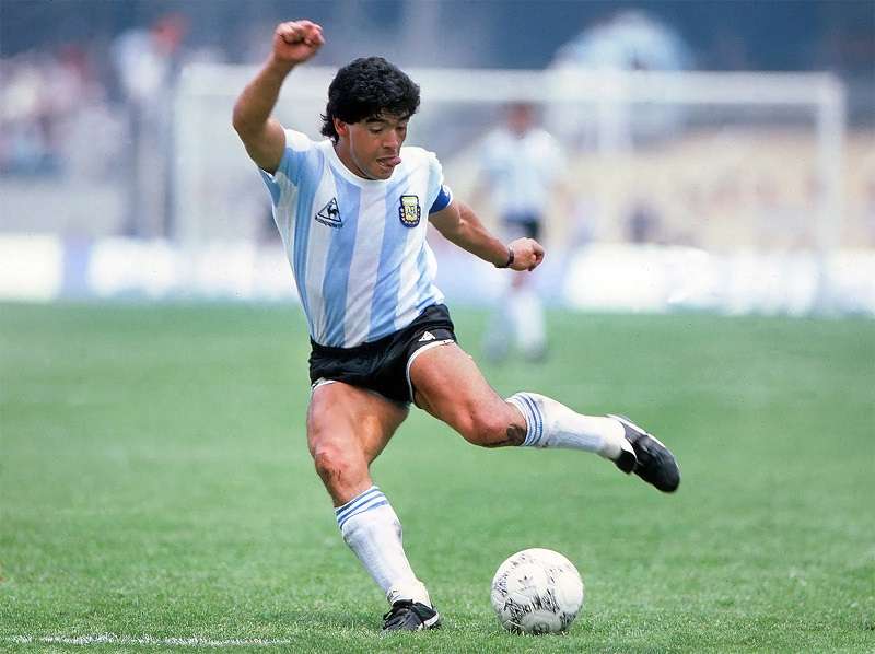 Diego Maradona có tinh thần chiến đấu cao độ